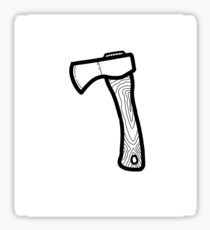 210x230 Tomahawk Sketch Stickers Redbubble - Tomahawk Sketch