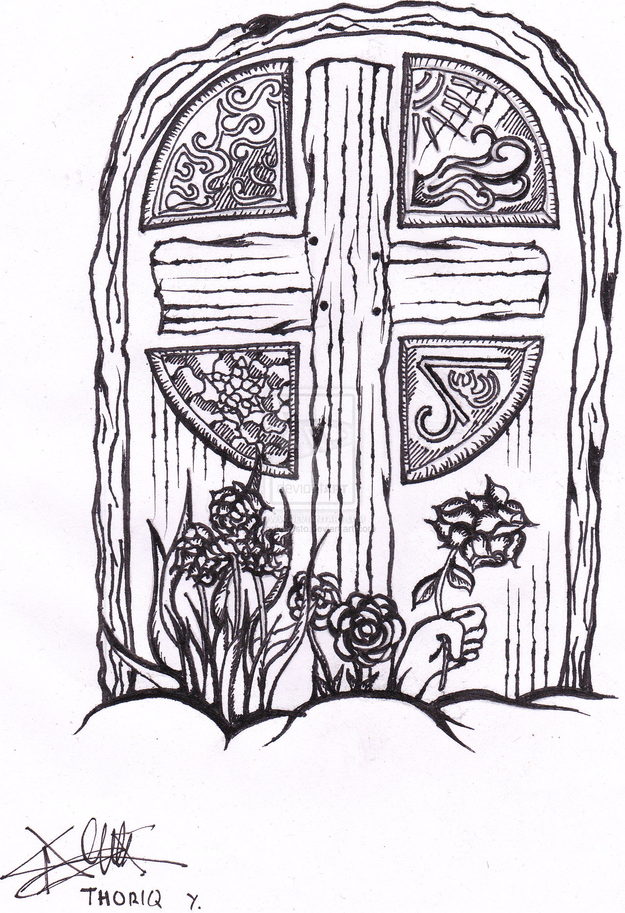 1280x1869 Drawn Tombstone Gravestone - Tombstone Sketch