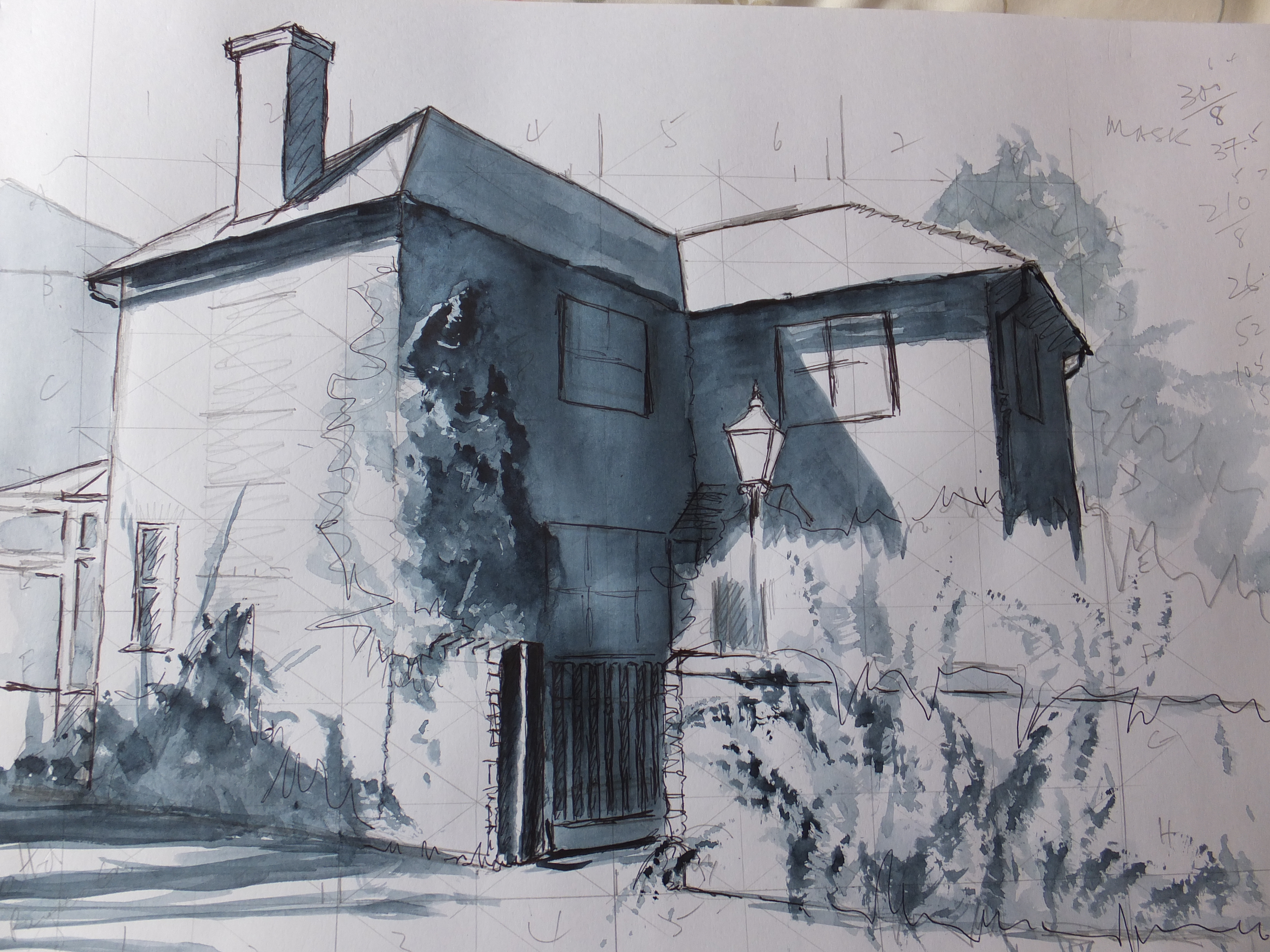 4608x3456 Sketch Painting Offtoafineart - Tonal Sketch