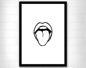 340x270 Picasso Dove Print Picasso Sketch Woman Picasso Art Sketch Etsy - Tongue Sketch