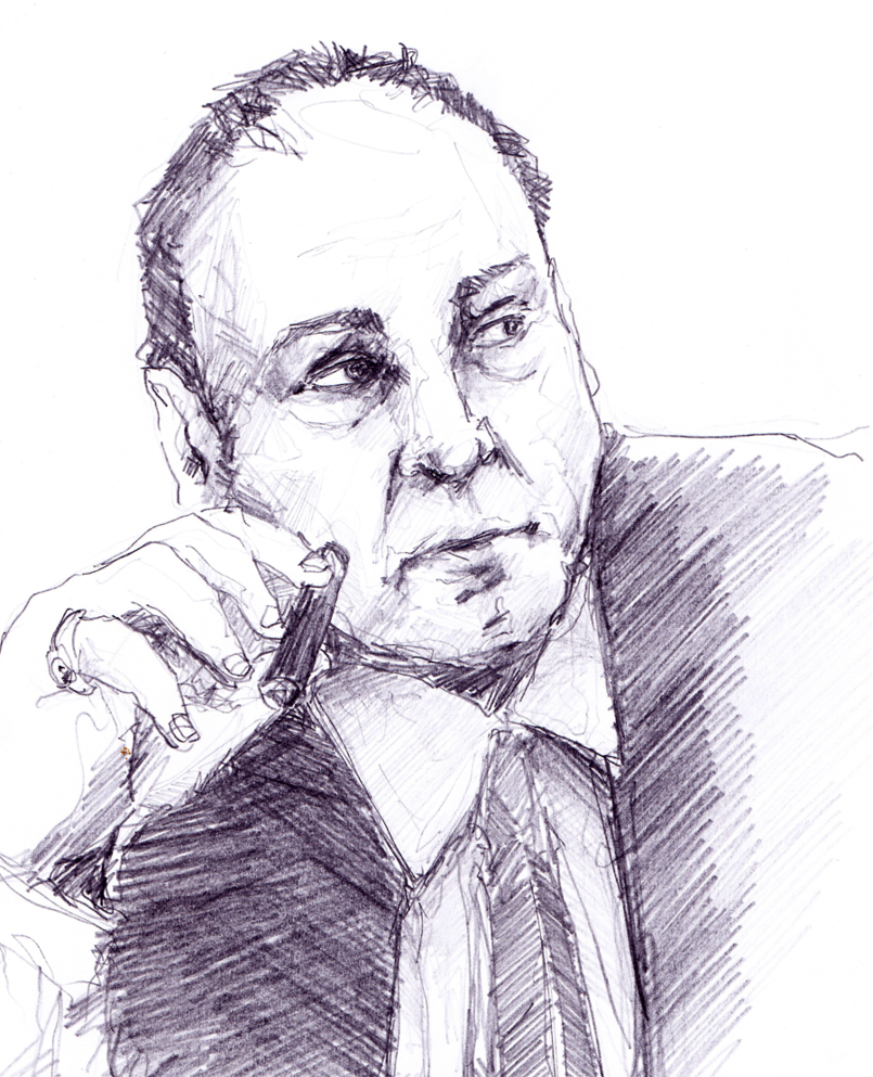 805x993 Tony Soprano Is Dead By N A Y A - Tony Soprano Sketch