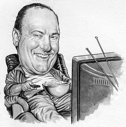 428x430 D - Tony Soprano Sketch