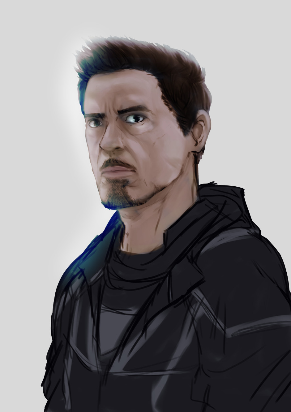 941x1331 Matsutoshi Hoshigaki - Tony Stark Sketch