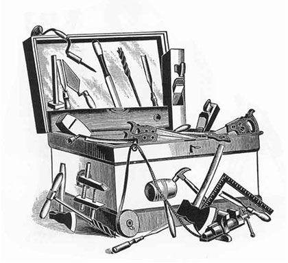 420x383 Rutledge Tool Box Deep Green Machinedeep Green Machine - Tool Box Sketch