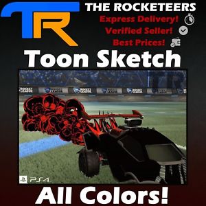 300x300 Ps4psn] Rocket League Every Painted Toon Sketch Victory Crate - Toon Sketch