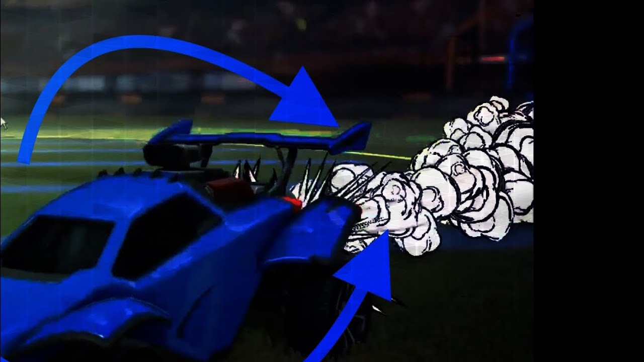 1280x720 Rocket League All Painted Toon Sketch Boost - Toon Sketch