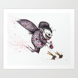 264x264 Tooth Fairy Art Prints Society6 - Tooth Fairy Sketch