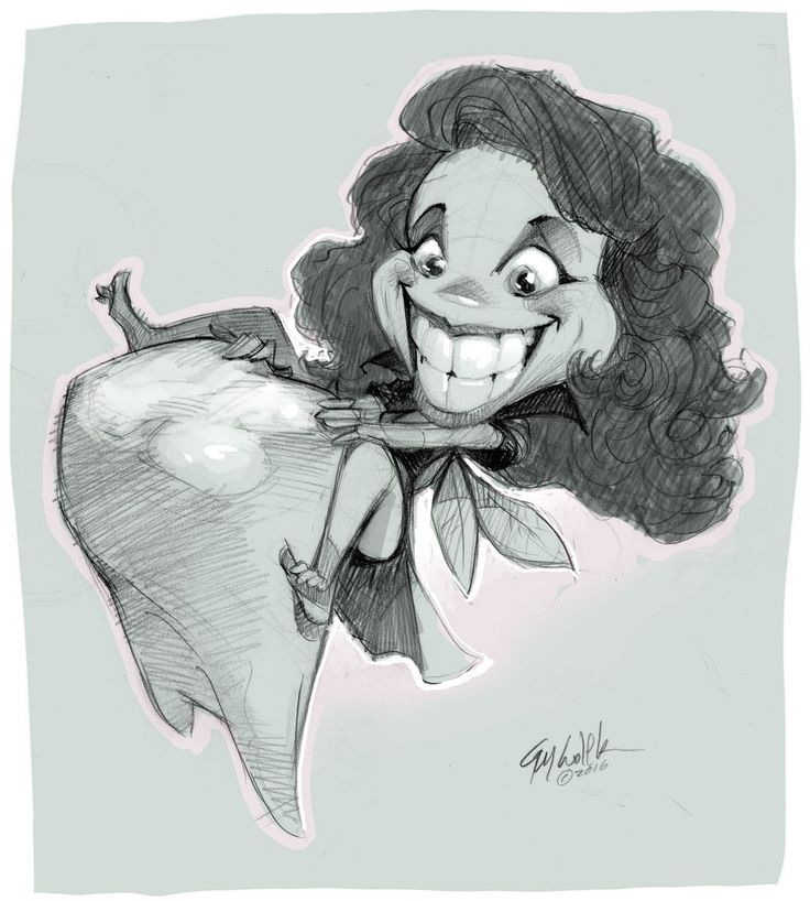 736x818 Trevor Fraley A Tooth Fairy Agent. @sketch Dailies - Tooth Fairy Sketch