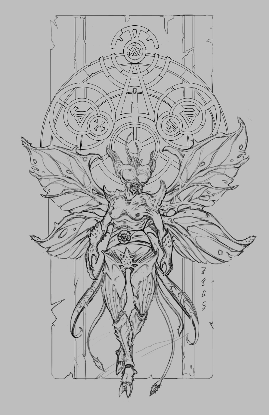 894x1375 Creature Atelier One Very Ugly Tooth Fairy) - Tooth Fairy Sketch