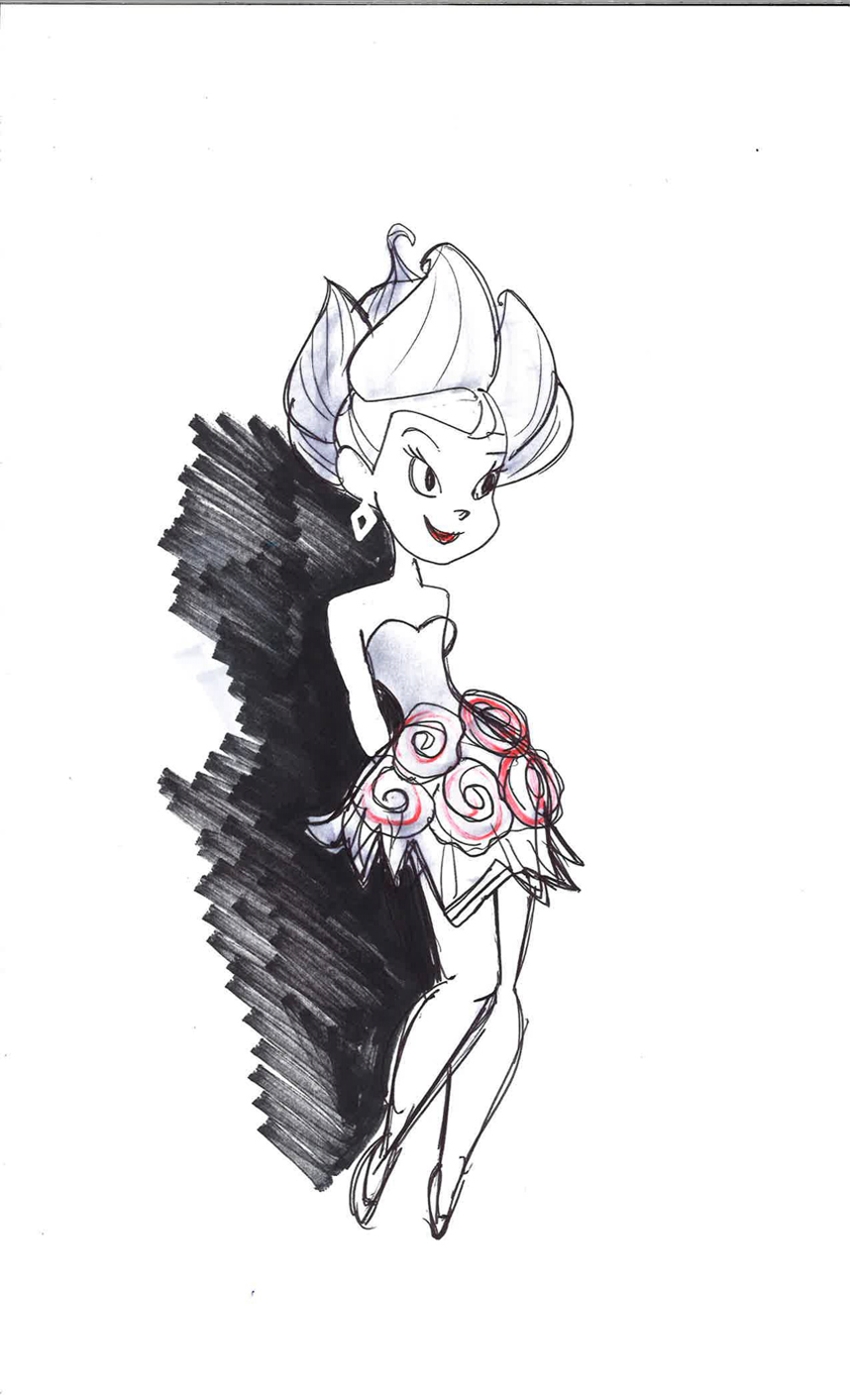 858x1413 Tooth Fairy By Mucci Fassett - Tooth Fairy Sketch