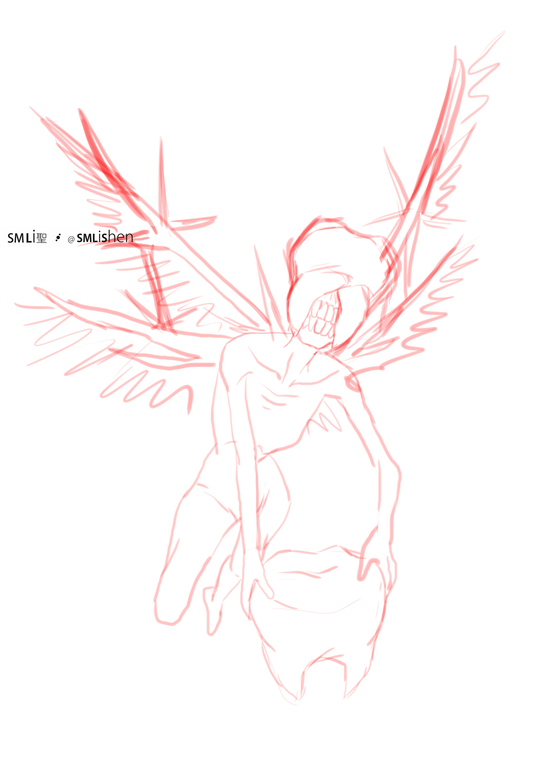 1920x2719 Artstation - Tooth Fairy Sketch