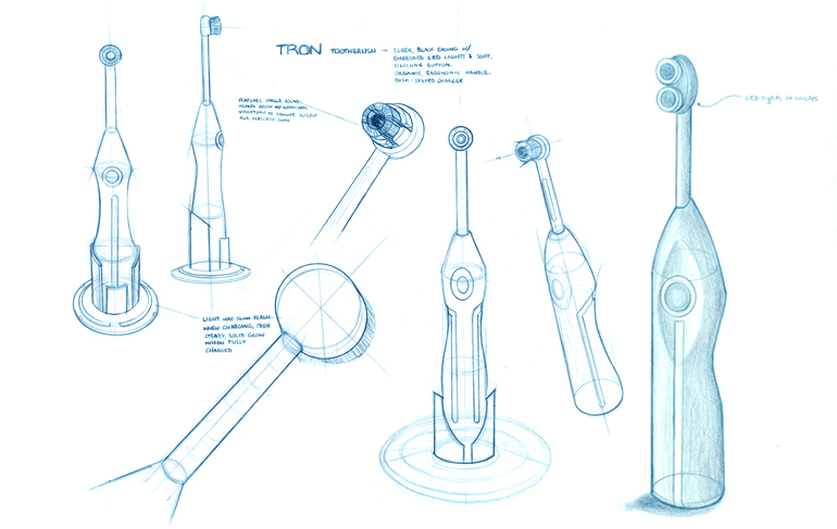 770x487 Tron Toothbrush - Toothbrush Sketch