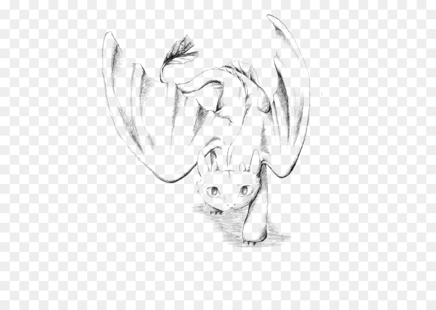 900x640 Drawing Visual Arts Sketch - Toothless Sketch