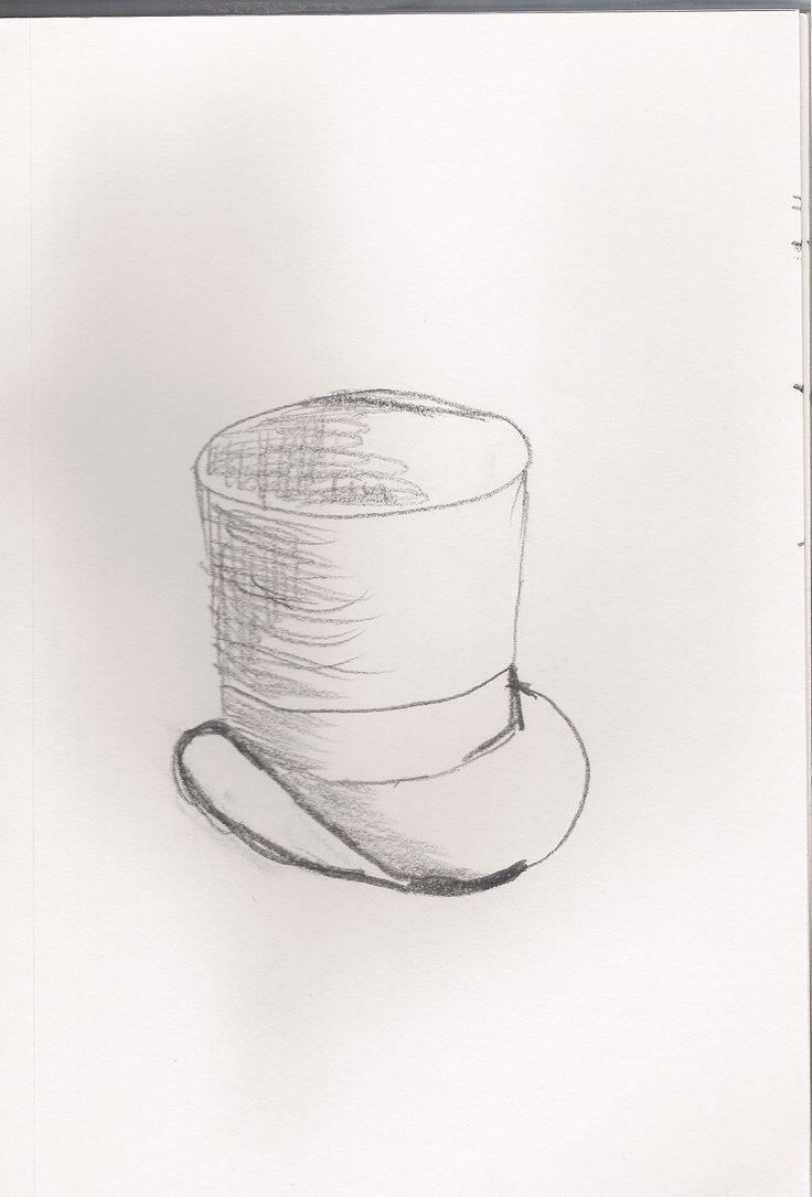 736x1085 Top Hat Sketch - Top Hat Sketch