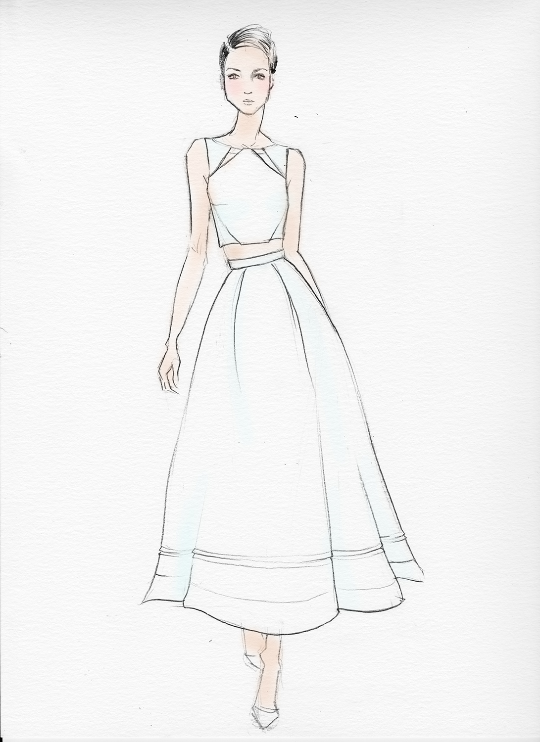 1091x1500 Illustration Veiled Threat - Top Sketches