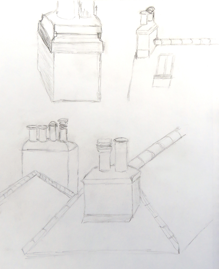 834x1022 Cornish Roof Top Sketches Evelynflint.blog - Top Sketches