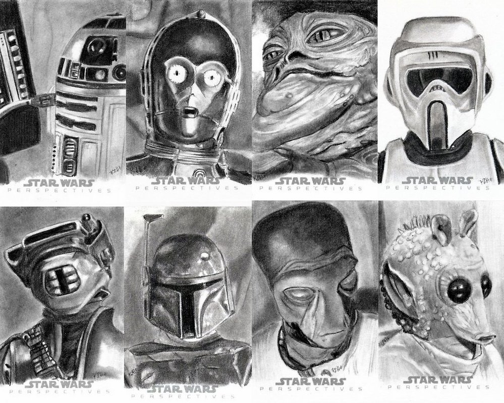 999x799 Topps Sketch Cards Group 1 By Khinson - Topps Sketch Cards