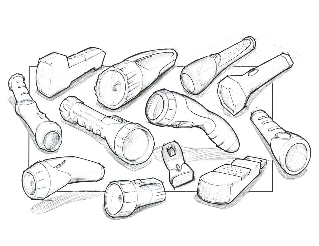 1056x816 Image Result For Flashlight Sketches Torch - Torch Sketch
