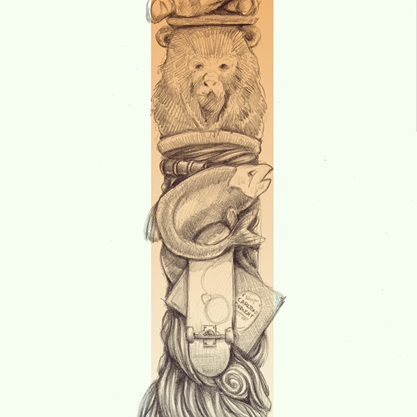 600x600 Totem Sketch On Behance - Totem Sketch