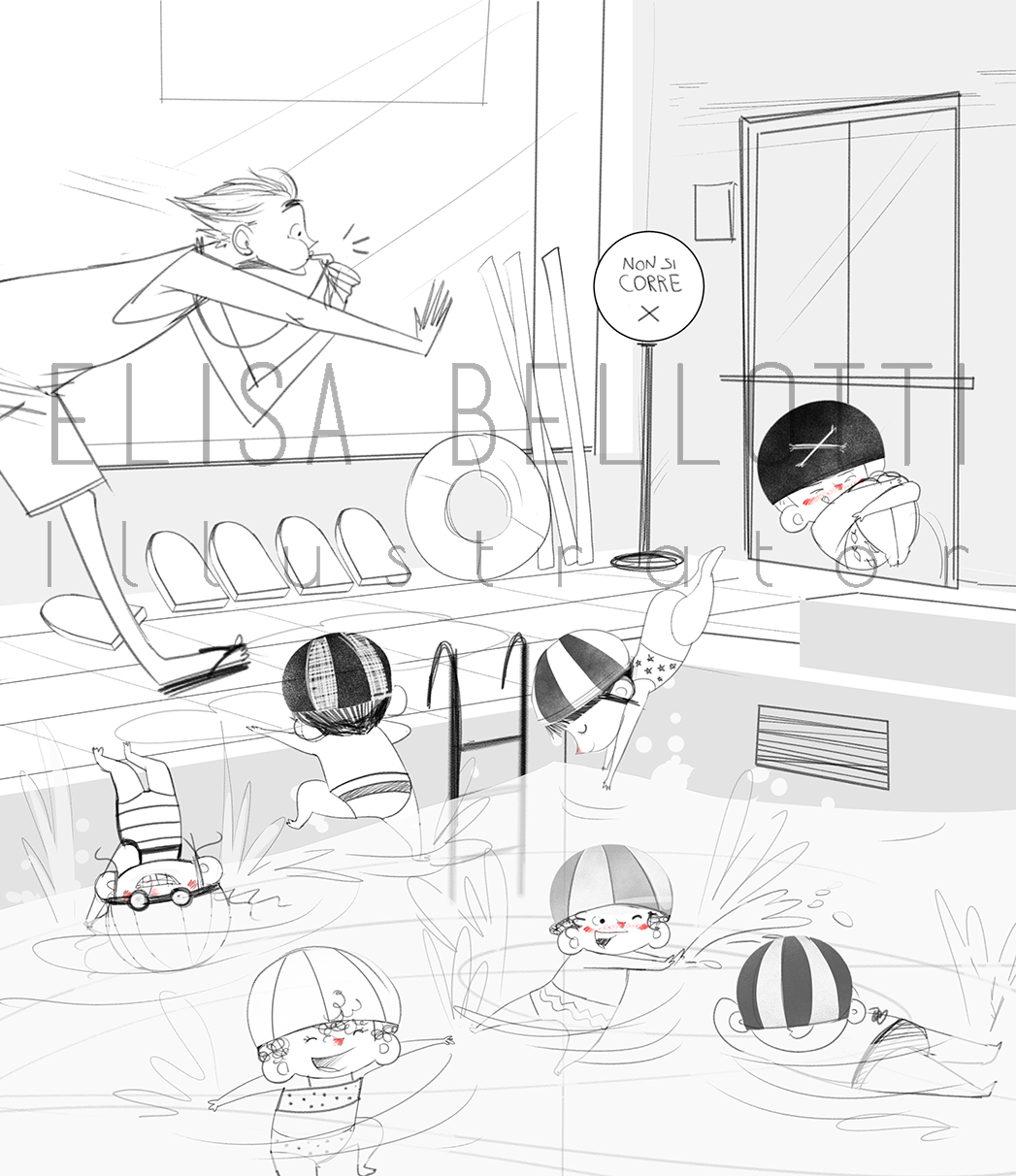 1047x1212 Stai Fermo Toto - Toto Sketch