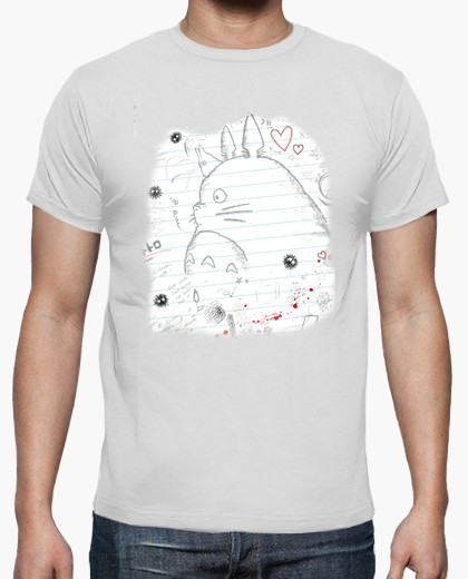 420x520 Totoro Sketch T Shirt - Totoro Sketch