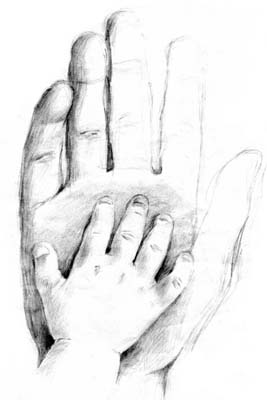 267x400 Pencil Sketch. Delicate Touch. Avery Design Amp Consulting - Touch Sketch