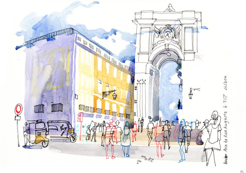 1000x705 Sketch Tour Portugal Lis Watkins - Tour Sketch