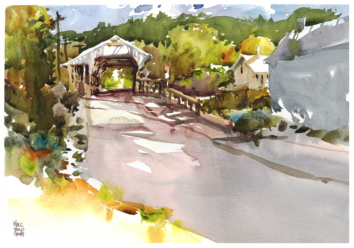 1400x980 Vermont Sketching Tour Citizen Sketcher - Tour Sketch