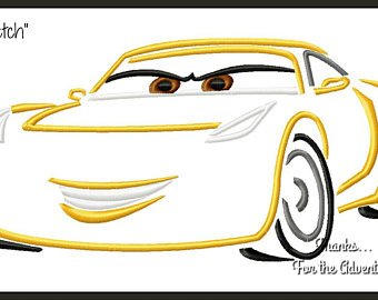 340x270 Tow Mater The Tow Truck From Cars Digital Embroidery Machine Etsy - Tow Mater Sketch