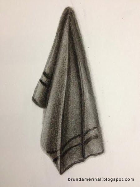 450x600 Merinal Brunda Day 14 - Towel Sketch