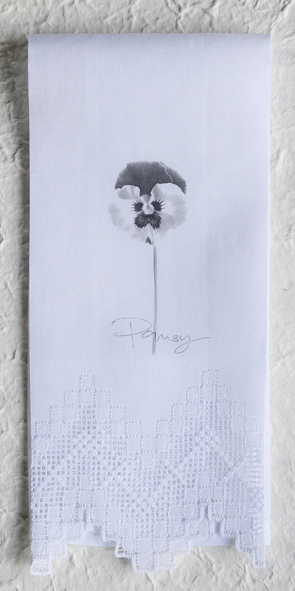 1000x1999 Hand Towels White Flowers Gallery - Towel Sketch