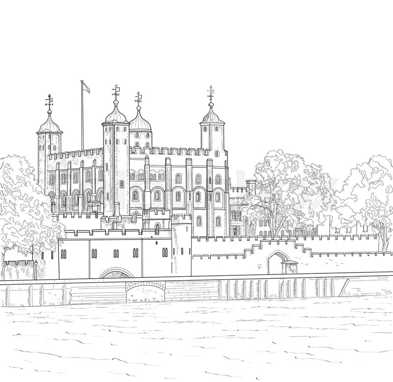 Tower of london рисунок