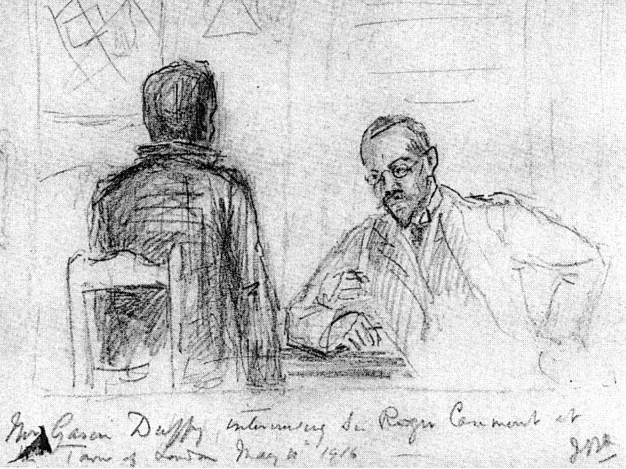 2048x1536 Sketches Show Irish Nationalist Hero Roger Casement In His Final - Tower Of London Sketch