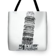 180x180 Leaning Tower Of Pisa Graphite Pencil Sketch Shower Curtain For - Tower Of Pisa Sketch