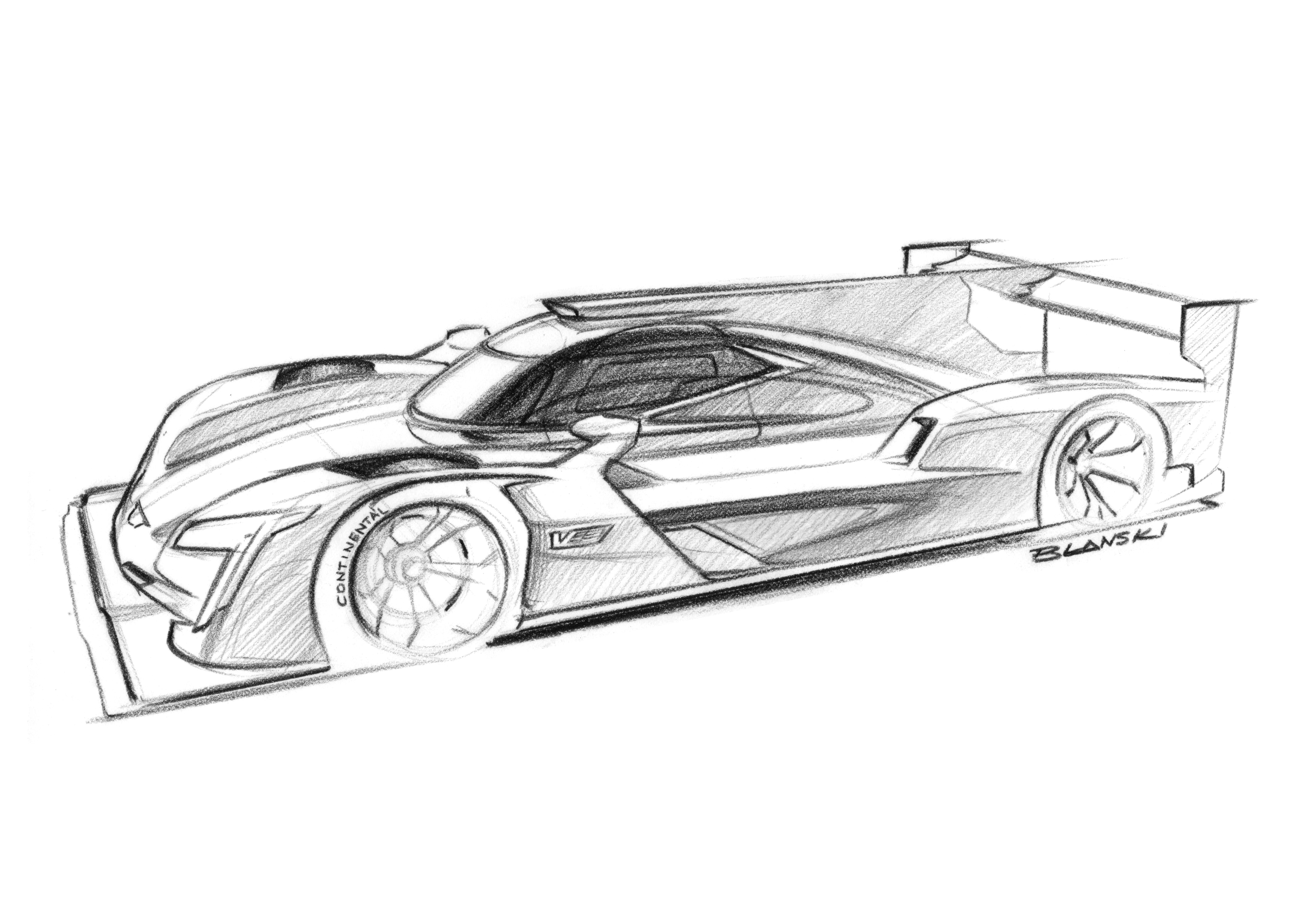 5160x3660 Wallpaper Drawing, Vehicle, Line Art, Cartoon, Toy, Sports Car - Toy Car Sketch