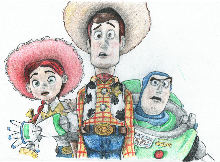 900x662 Toy Story 3 By Rorschach Mentality - Toy Story 3 Sketch
