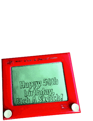 300x388 Happy 50th Birthday, Etch A Sketch! The Seattle Times - Toy Story Etch A Sketch