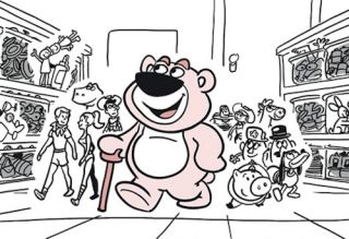 320x219 From Rough Sketch To Final Scene In Toy Story 3 - Toy Story Sketch