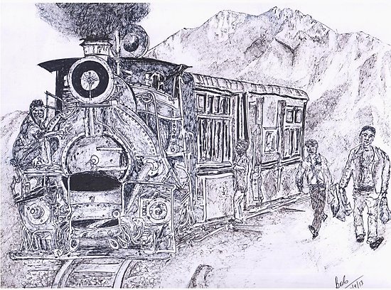 550x408 Toy Train Photographic Prints By Sharmabob Redbubble - Toy Train Sketch