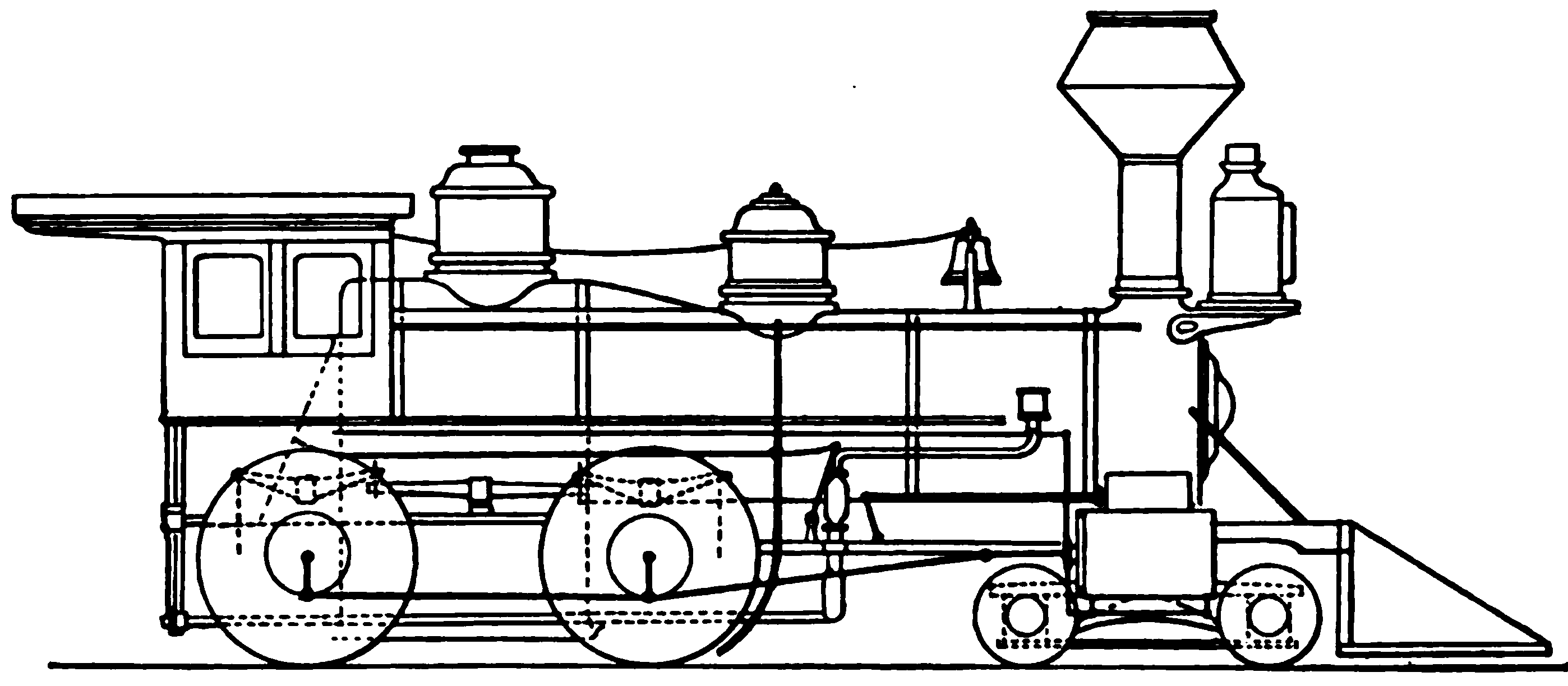 2796x1224 Toy Train Blueprints - Toy Train Sketch