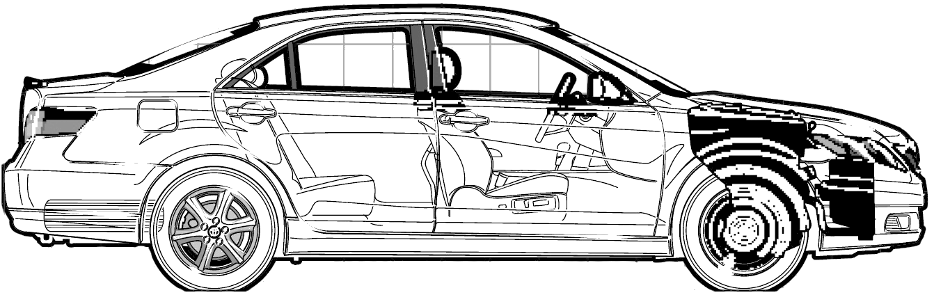 1342x424 Car Toyota Camry Se V6 2006 The Photo Thumbnail Image Of Figure - Toyota Camry Sketch