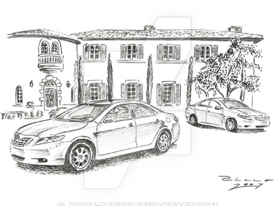 400x300 Toyota Camry By Judge Design - Toyota Camry Sketch