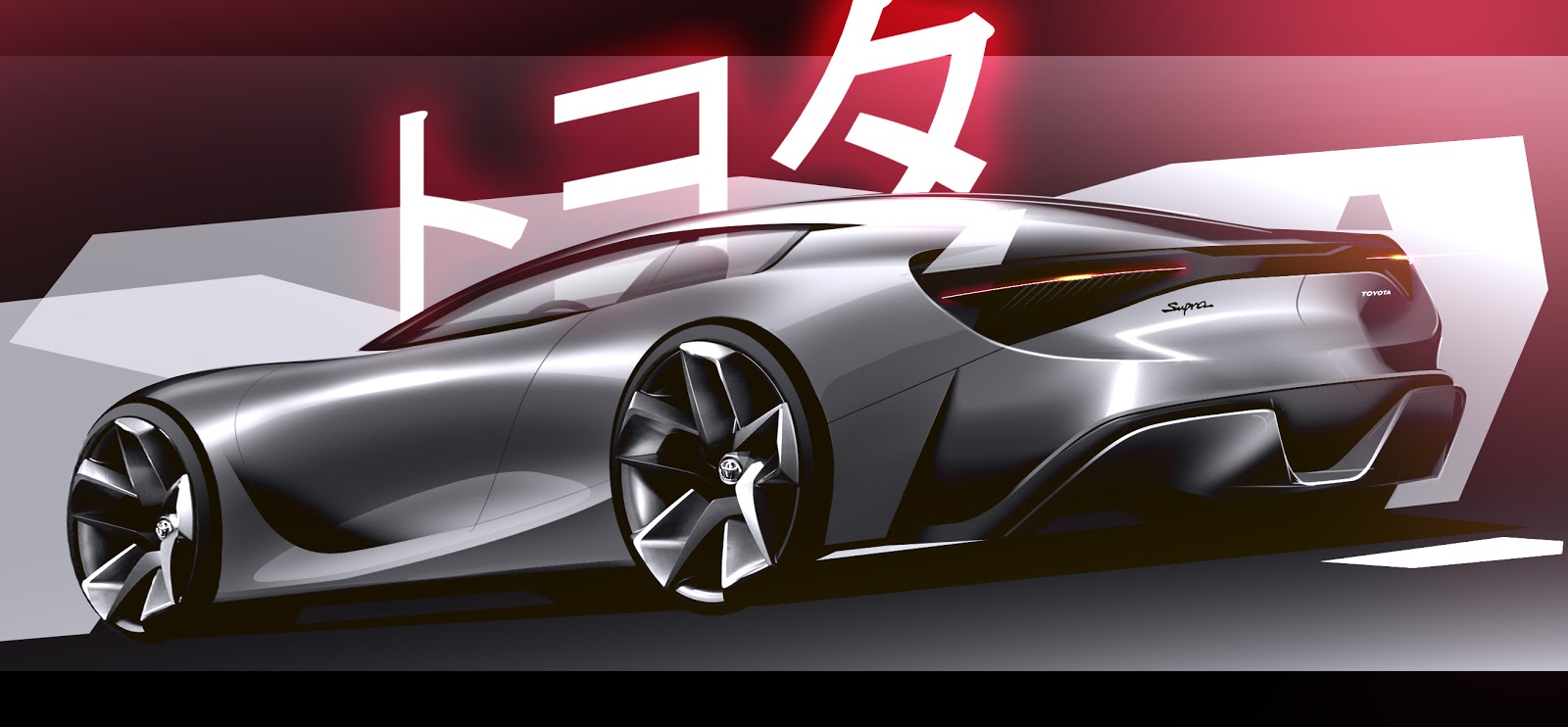 1600x742 Sketch Sketch Sketch... Toyota Supra - Toyota Sketch