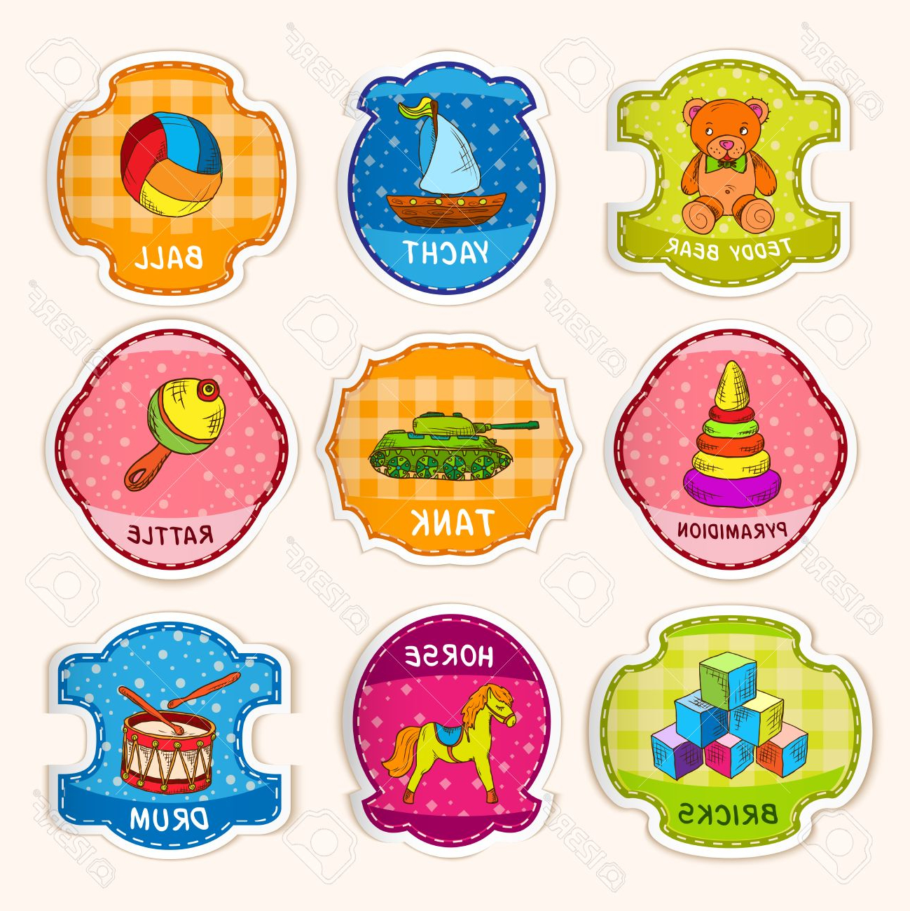 1299x1300 Children Sketch Wallpaper Decorative Children Toys Sketch Icons - Toys Sketch