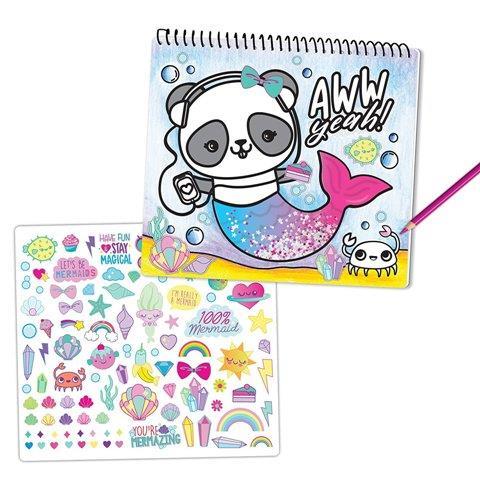 480x480 Fashion Angels Magical Mermaids Sketch Portfolio Treasure Island - Toys Sketch