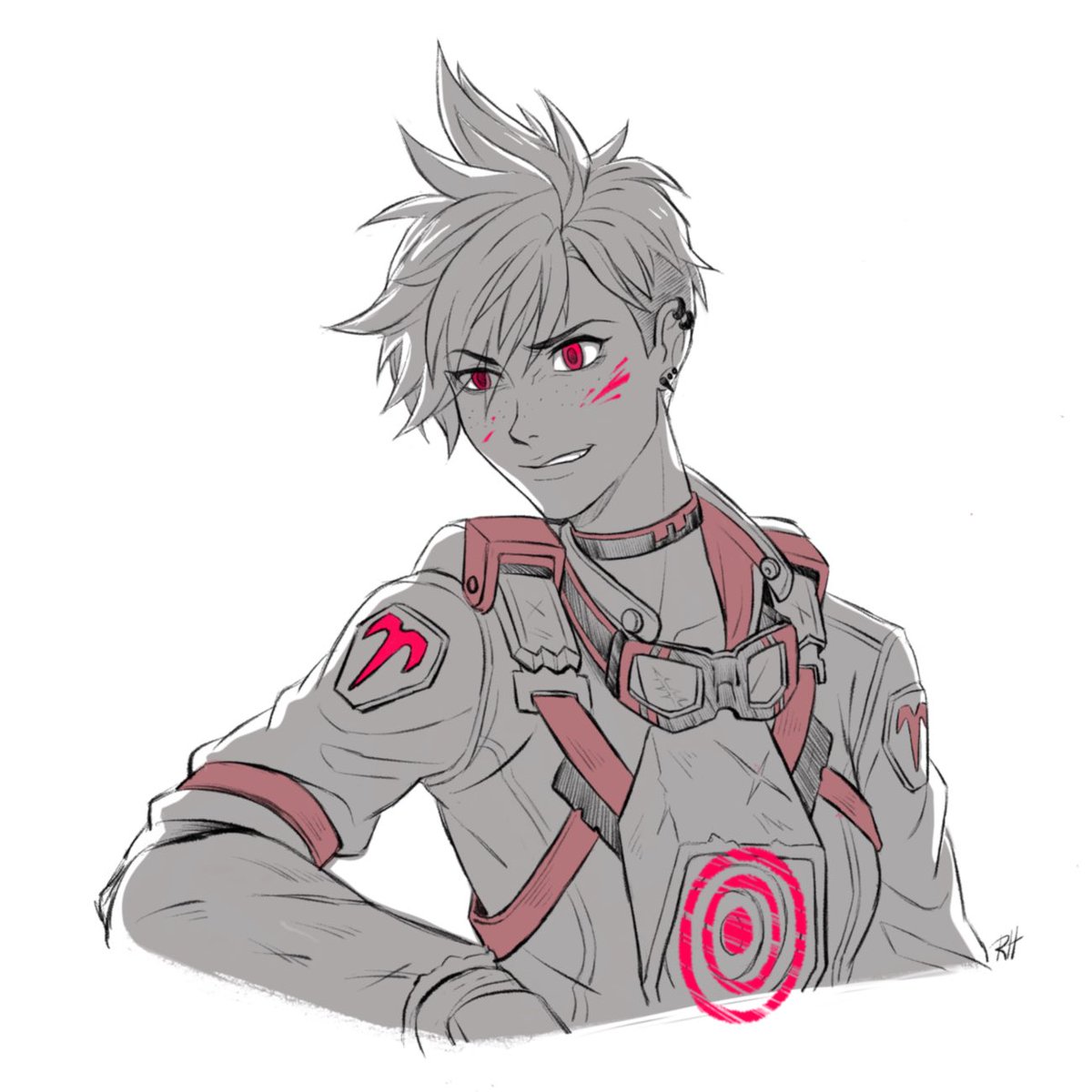 1200x1200 Ro Boo! On Twitter Talon Tracer Sketch - Tracer Sketch