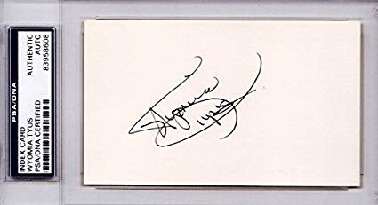 425x231 Wyomia Tyus Signed - Track And Field Sketch