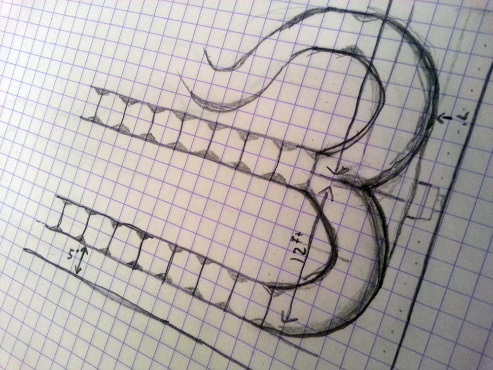 1000x750 Backyard Pump Track Sketch 2 - Track Sketch