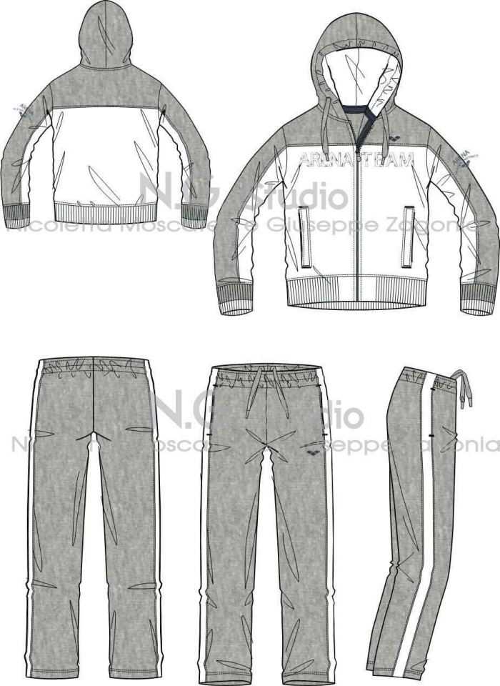 Tracksuit Sketch at PaintingValley.com | Explore collection of ...