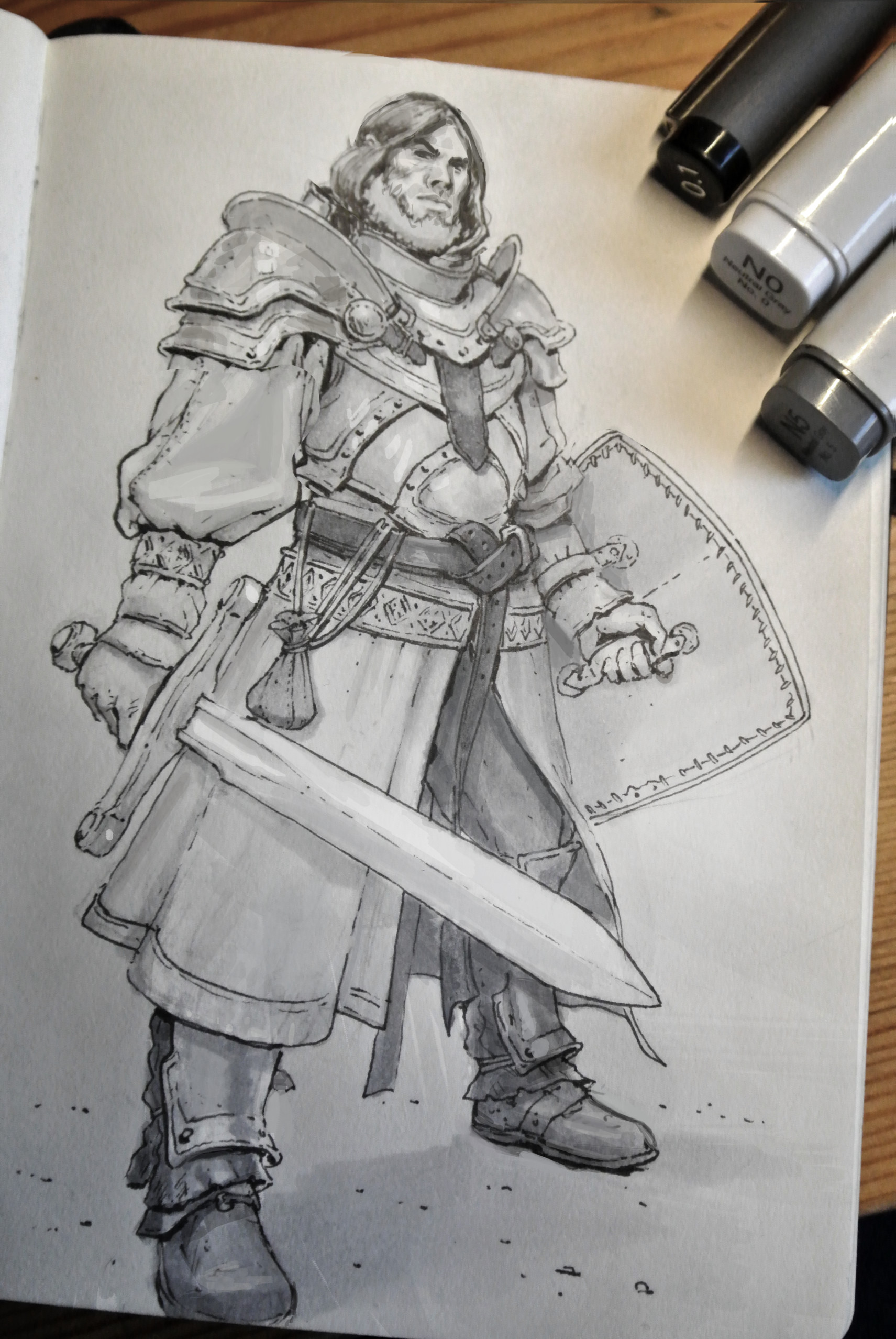 1711x2556 Artstation - Traditional Sketches